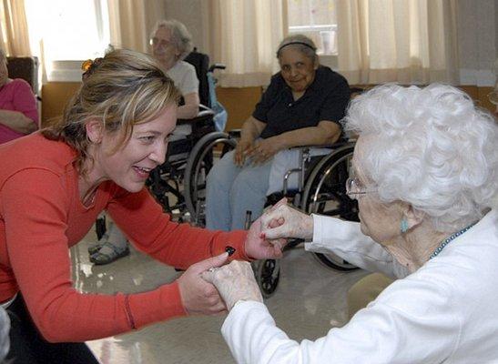 Chair exercise to increase function and mobility. It's fun, too!