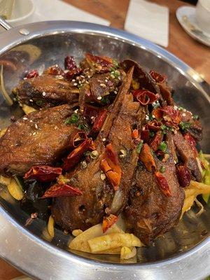 Spicy Duck Head Dry Pot