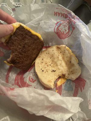 "junior Bacon Cheeseburger"