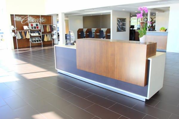 Herb Chambers Cadillac in Warwick - Showroom