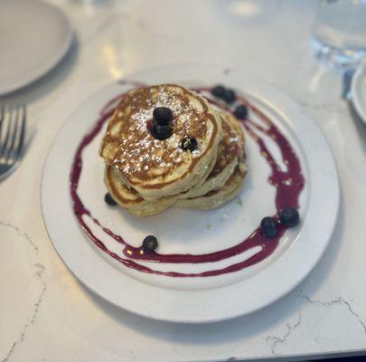 Lemon ricotta pancakes