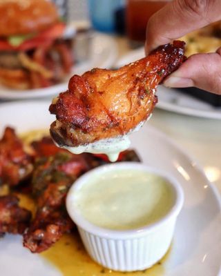 Oven Roasted Balsamic Chicken Wings