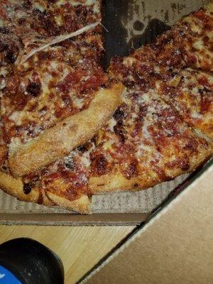 Bacon pizza