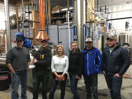 Grand Teton Distillery tour 2017