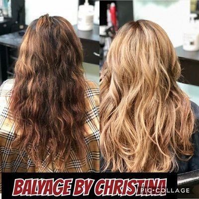 Before and after by Christina