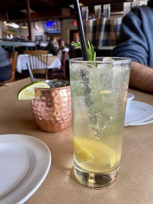 Irish Mule + Gin Fizz