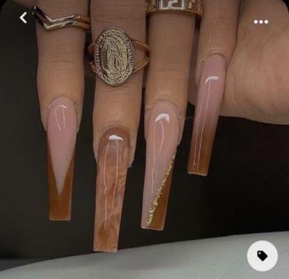 This is what I showed the nail tech.