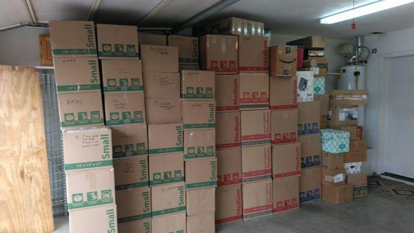 about to load some boxes