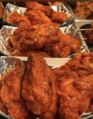 BEST SELLER !! try our mouth watering chicken wings ( regular,buffalo, bbq) only 5 pieces for $4.99