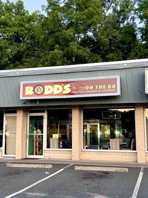 Rodd's on the go next to the restaurant