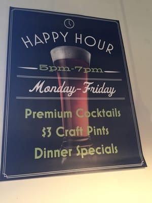 Happy hour specials