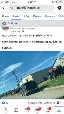 NEW LOCATION  228 E Front st Sealy,tx 77474