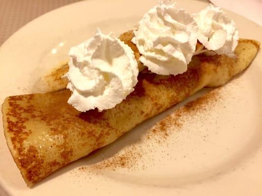 Banana crepe