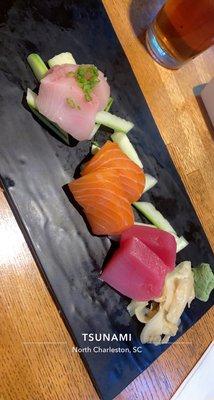 Sashimi appetizer