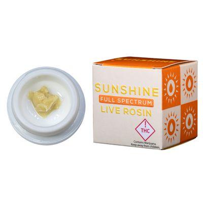 Sunshine Full Spectrum Live Rosin