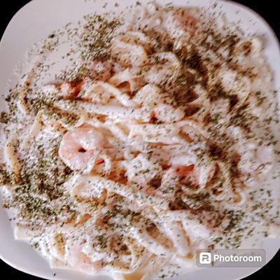 Shrimps Alfredo