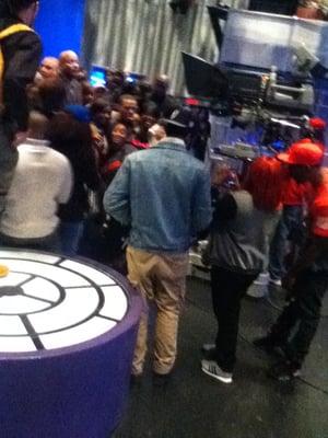 taping of 106&park