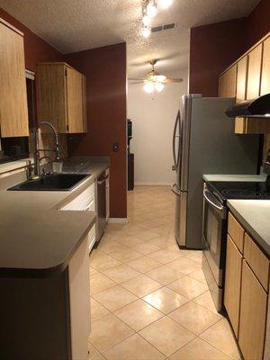 Kitchen before amazing remodel