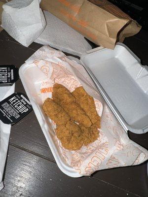 Chicken fingers