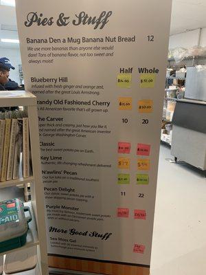 Pie menu