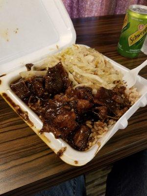 Oxtail and rice