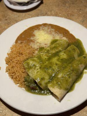 Enchiladas Verdes