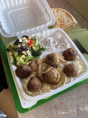 Meatball Plate