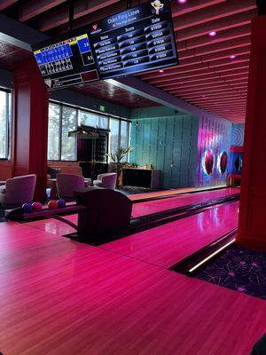 Bowling lanes