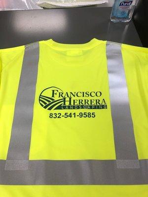 Don't just get safety gear for your team--get it branded!