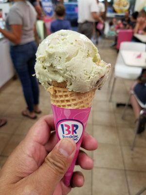 $1.50/Scoop Day... Pistachio Almond