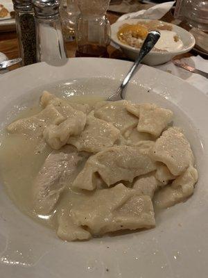 This is the "chicken and dumpling"..........