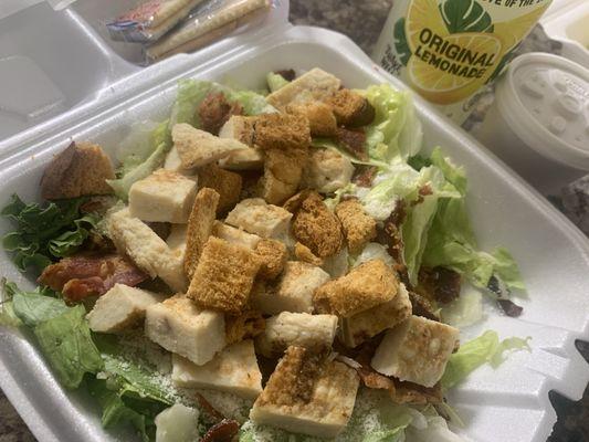 Grilled chicken salad