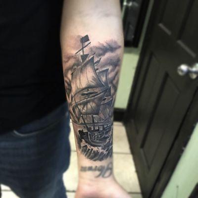 Clipper ship By Tony N