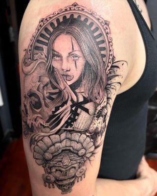 Tattoo by Steven Taking walk ins