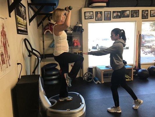 Power plate balance