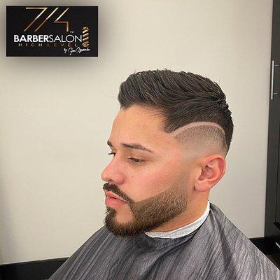 Skin fade and beard trim