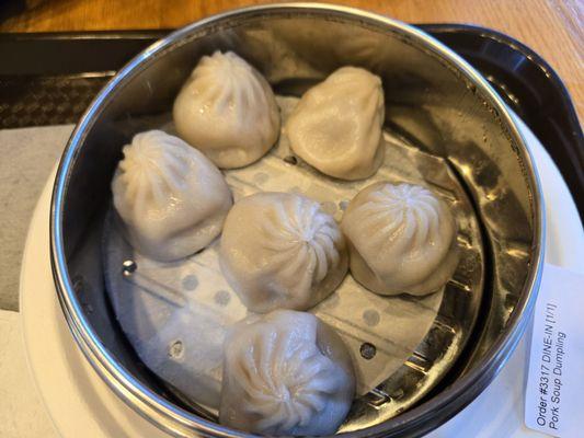 Pork soup dumpling