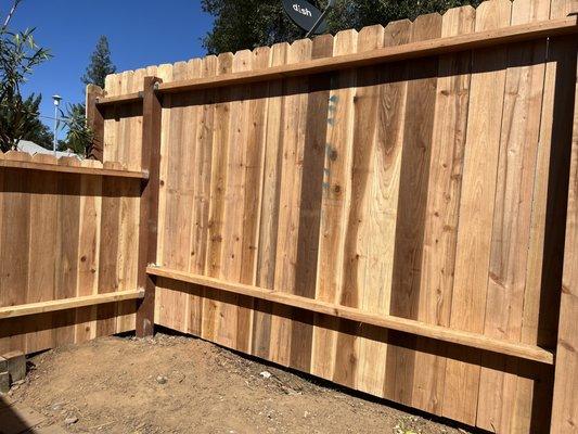 Cedar Fencing