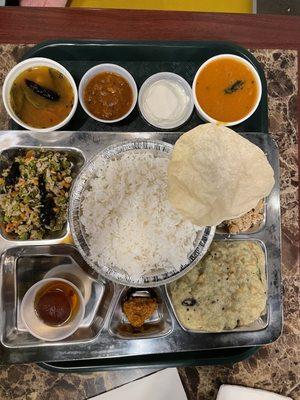 South Indian Thali