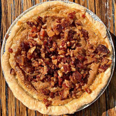 Maple Custard Pie w/ Bacon (5")