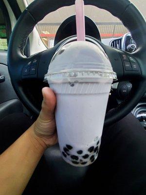 Taro-Coconut Milk Tea Smoothie