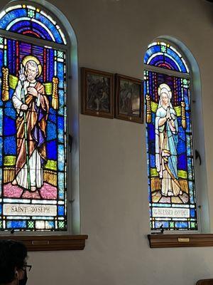 Chapel's Stained glass windows