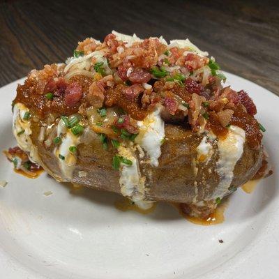 Brisket Loaded Baked Potato