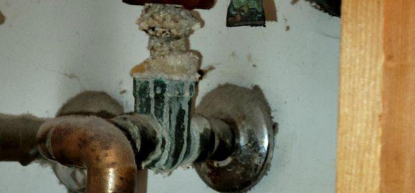 Corrosion on shut off