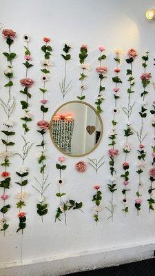 Flower wall