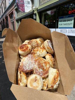 Garlic - Cheese Bread Knots