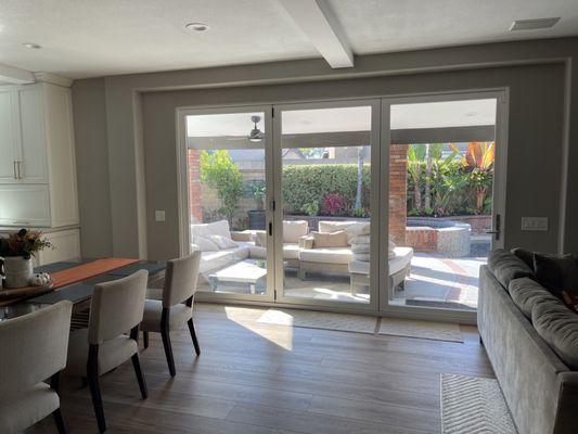 Bifold Doors on a weight bearing wall