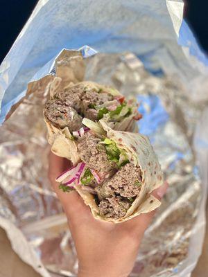 Beef Kofta Wrap (08/2022)