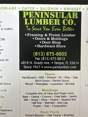 Peninsular Lumber Supply Co