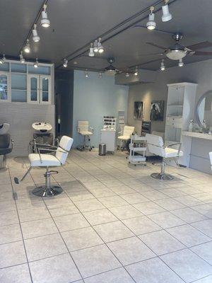 Welcome! Salon spaces available for rent.